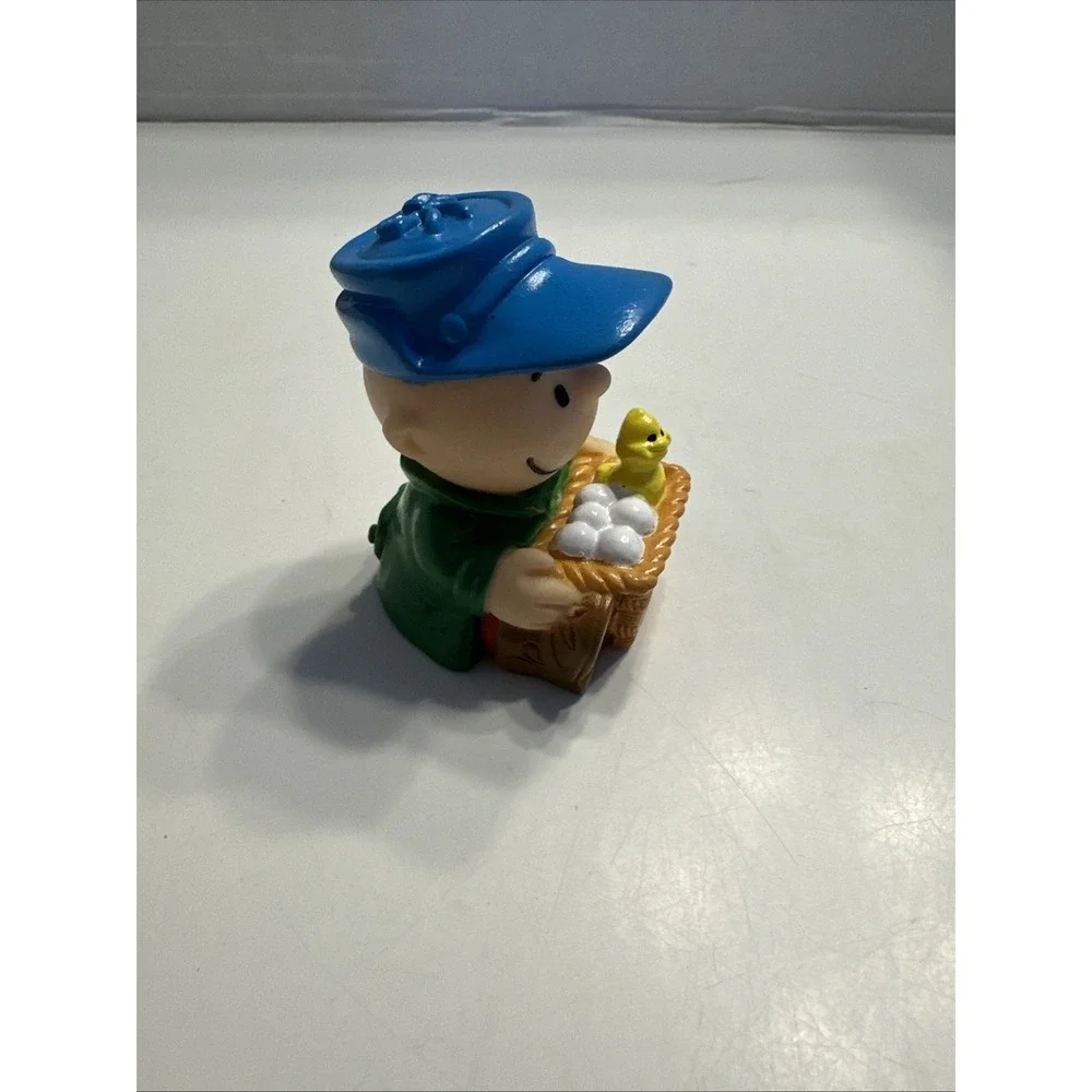 Peanuts Charlie‎ BrownWith Woodstock Ion A Basket Vintage 1966